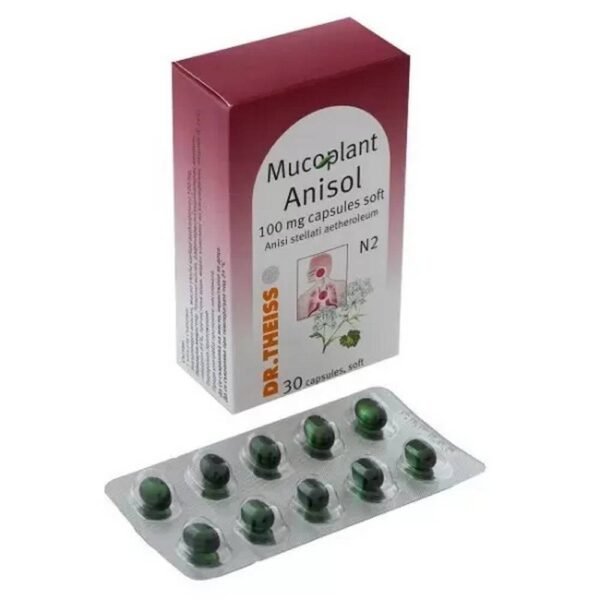 Treatment of cough and cold symptoms - Naturprodukt Dr. Theiss Mucoplant,