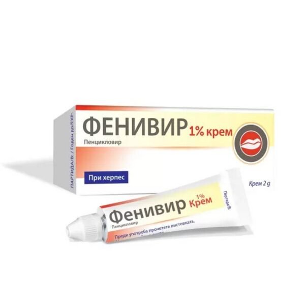 Pain relief and discomfort reduction for cold sores — Omega Fenivir Cold Sore Relief Cream,