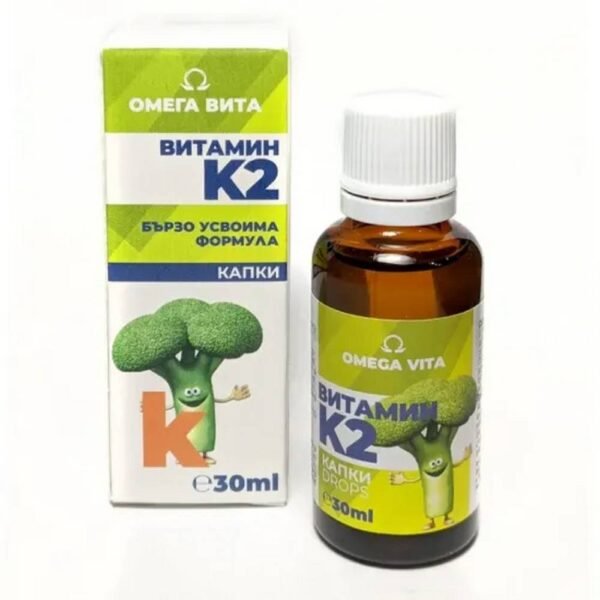 Supporting bone and dental health - Omega Vita Vitamin K2 Drops