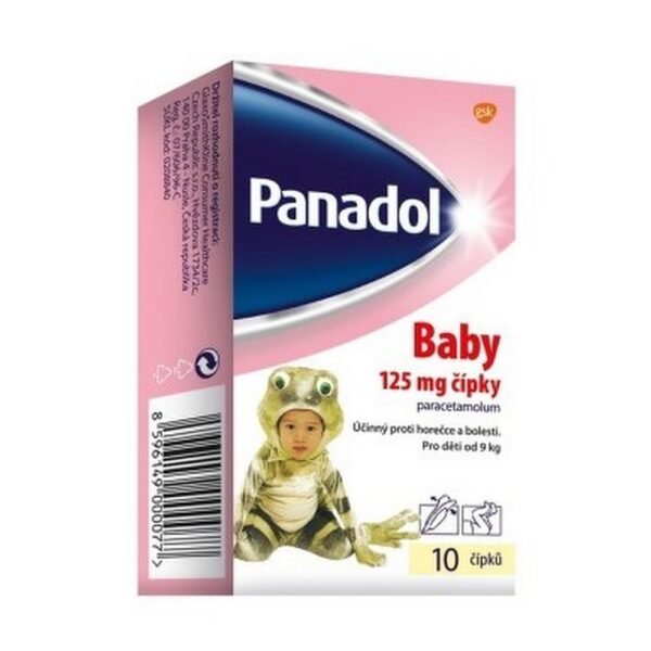 Los supositorios para bebés Panadol contienen paracetamol (también conocido como acetaminofén), que es un analgésico común y reductor de la fiebre . Estos supositorios están diseñados específicamente para bebés y niños pequeños para brindar un alivio efectivo del dolor leve a moderado y reducir la fiebre.