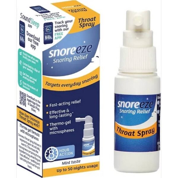 Снижает храп и улучшает качество сна - Passion for Life Snoreeze Anti-Snoring,