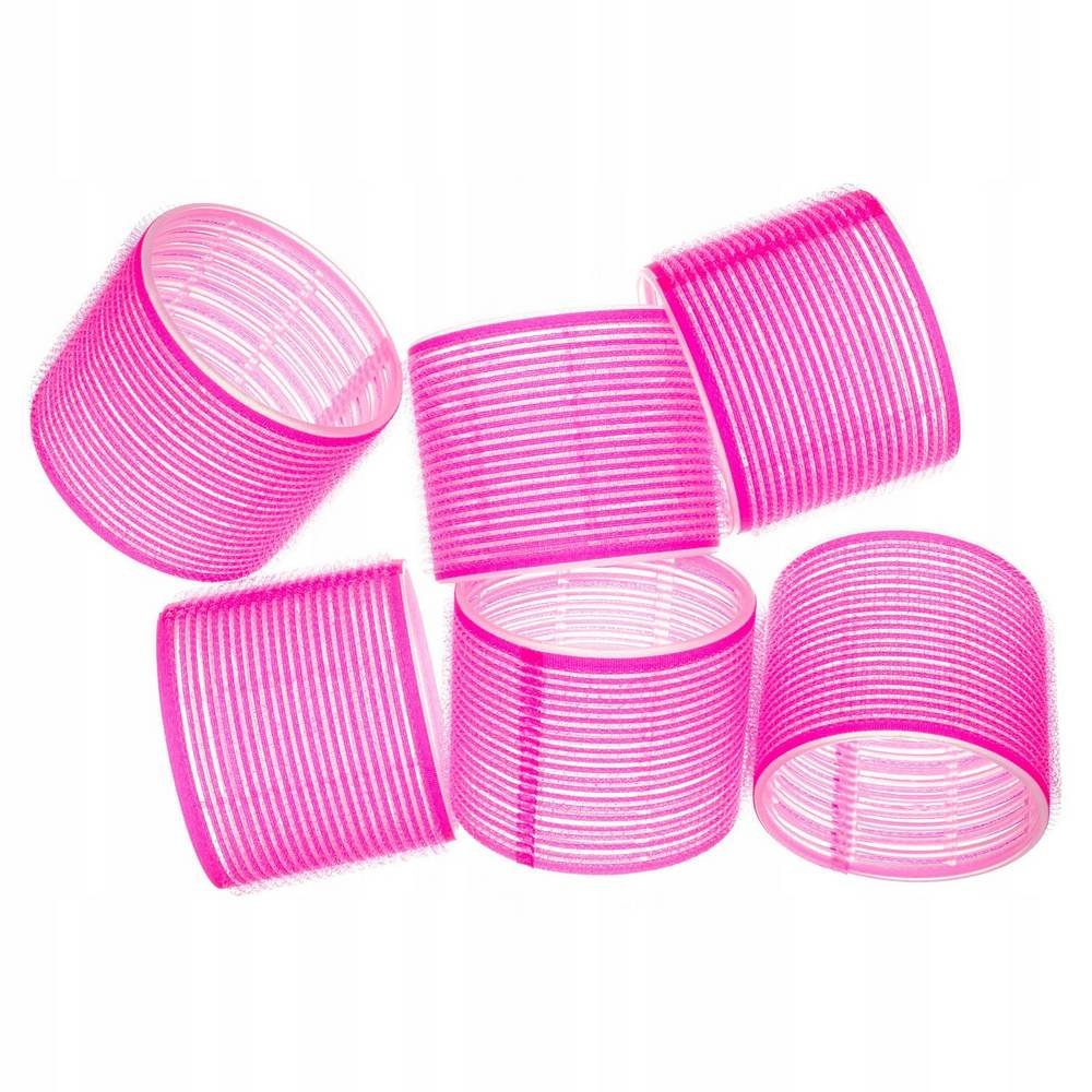 poniks duze walki do wlosow 70 mm zestaw 6 Les grands rouleaux à cheveux Velcro Ponik's Dark Pink 70mm Lot de 6 sont légers et tiennent bien sur les cheveux, très faciles à appliquer, il suffit d'enrouler vos cheveux sur le rouleau, pas besoin d'utiliser des clips supplémentaires.