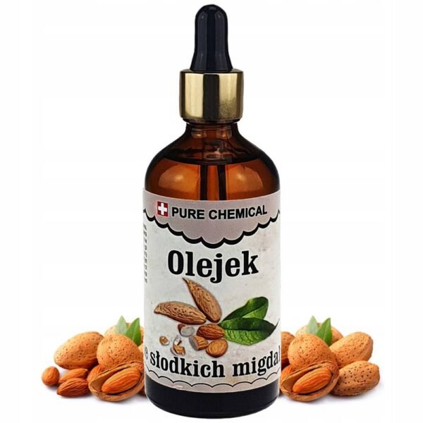 PURE CHEMICAL SWEET ALMOND OIL ALMOND OIL 100 мл эликсир красоты и здоровья, идеально подходит для вашей кожи и волос, питает, восстанавливает и оживляет кожу и волосы.
