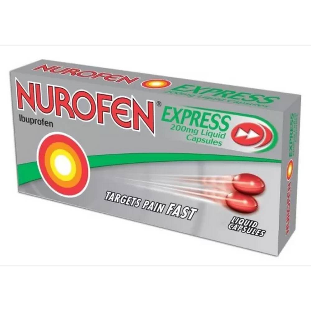 reckitt benckiser nurofen express 200mg10 Offre un soulagement rapide de la douleur — Reckitt Benckiser Nurofen Express 200mg,
