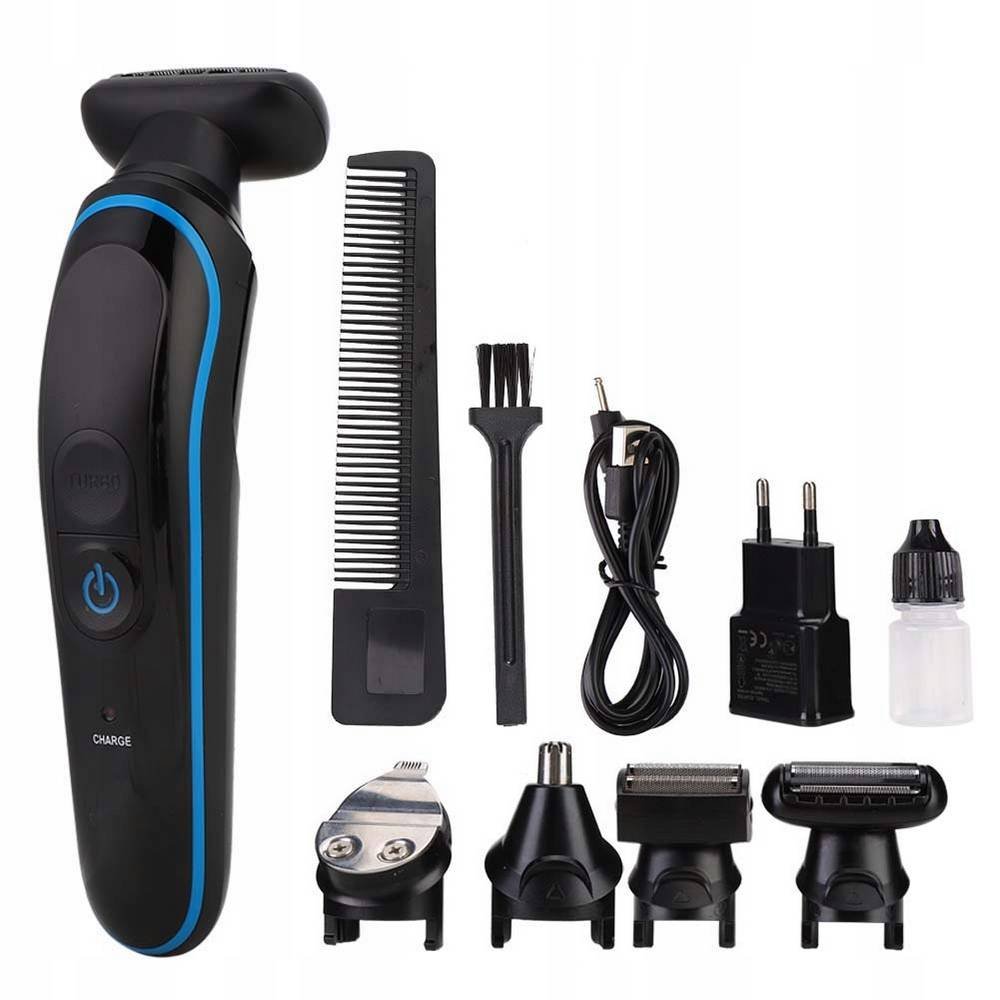 redxiao b08npy2512 bezprzewodowa maszynka Redxiao B08NPY2512 Cortapelos inalámbrico multifuncional, diferentes cabezales de corte para diferentes funciones, puede recortar pelo, pelo de nariz, barba, etc.