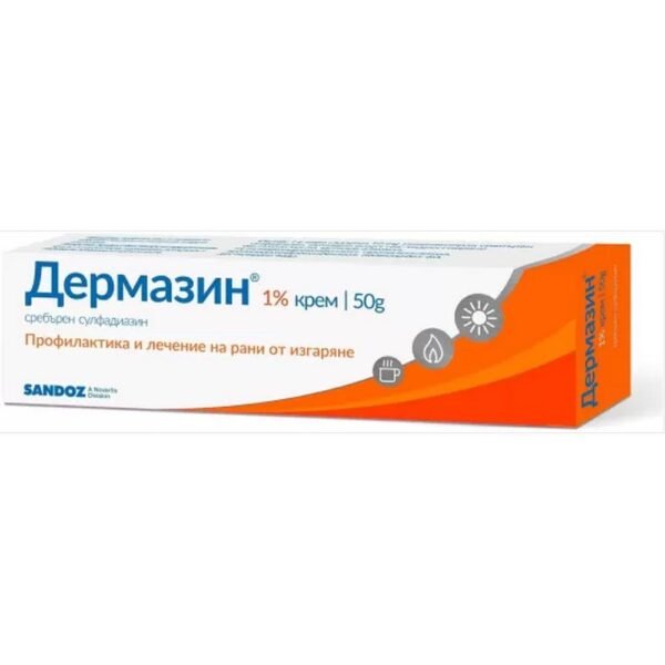 Лечение инфекций кожи и ожогов — Sandoz Dermazin Cream,