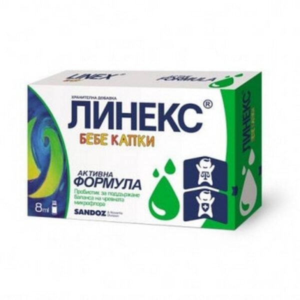 Imbalance of intestinal microflora in children - SANDOZ LINEX BABY for normal intestinal flora in children and infants drops,