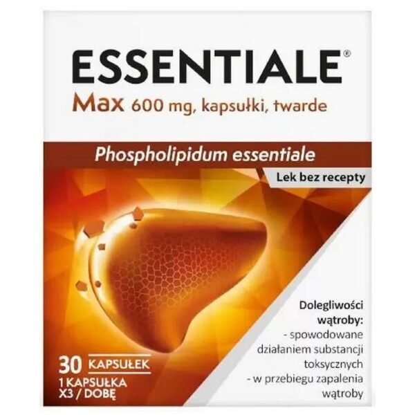 Essentiale Max acts as a supportive agent in chronic liver diseases of various etiologies and in conditions following liver damage caused by toxic substances, certain drugs and other factors.