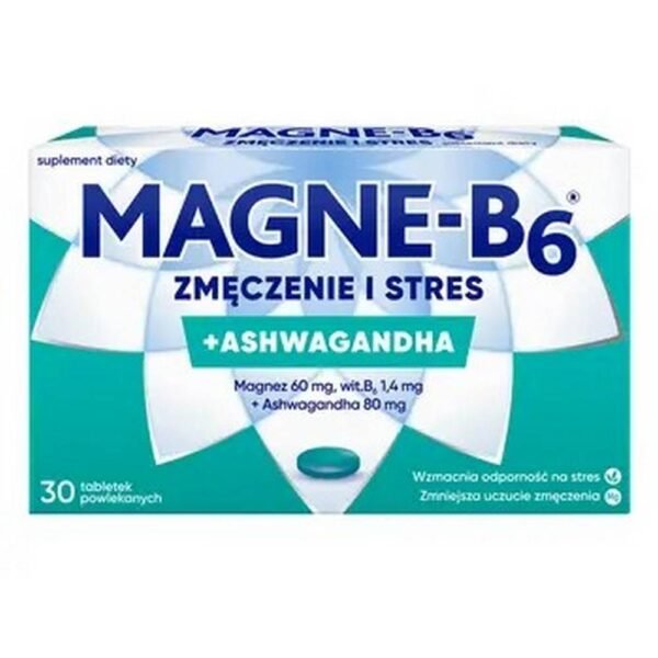 Magne-B6  - supports the reduction of tiredness and fatigue, and also supports the nervous system.
