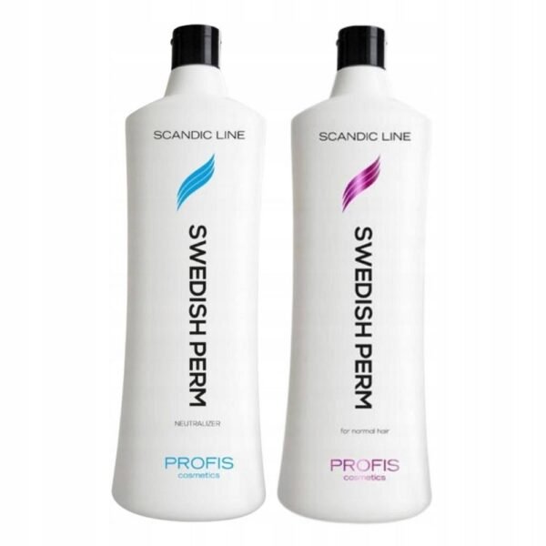 SCANDIC Line Set Liquide permanent pour cheveux normaux et fixateur 2x1L garantit un bouclage parfait des cheveux et des résultats durables, pour cheveux normaux, agit en douceur sur les cheveux et le cuir chevelu.