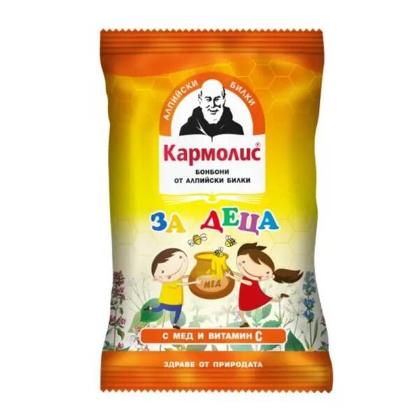 Relieving cough and throat irritation – Schmidgall Carmolis Children's Herbal Candy,