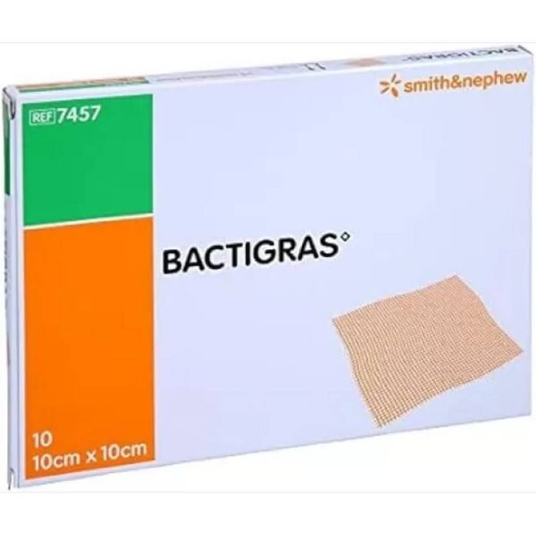 Protección contra la infección de la herida – Smith & Nephew Bactigras Tulle dressing,