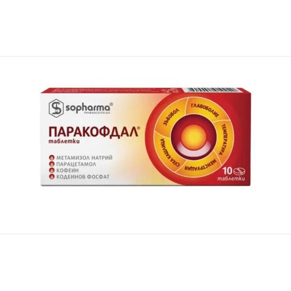 Обезболивает и снижает жар — Sopharma Paracofdal,