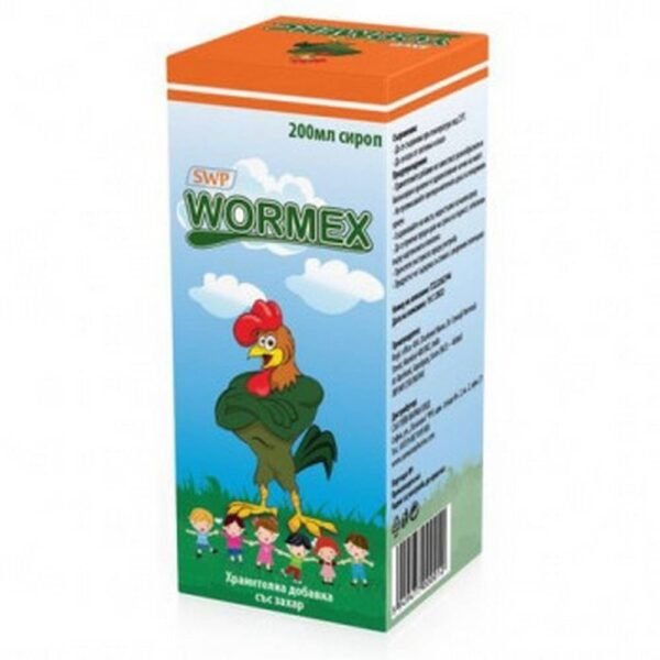 Apoyo al sistema digestivo de los niños - SUN WAVE WARMEX to support children's digestive system syrup,
