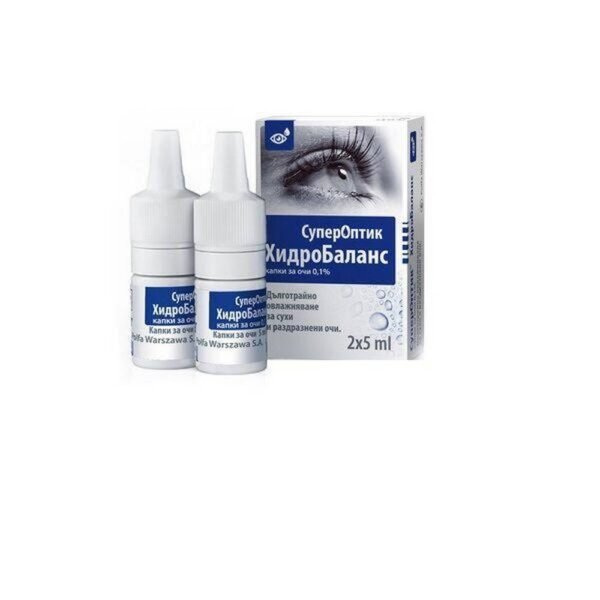 Yeux secs-SUPEROPTIC HYDROBALANCE DROPS 5ML x 2 VIALS, Irritation oculaire-SUPEROPTIC HYDROBALANCE DROPS 5ML x 2 VIALS, Inconfort dû aux lentilles de contact-SUPEROPTIC HYDROBALANCE DROPS 5ML x 2 VIALS, Facteurs environnementaux-SUPEROPTIC HYDROBALANCE DROPS 5ML x 2 VIALS