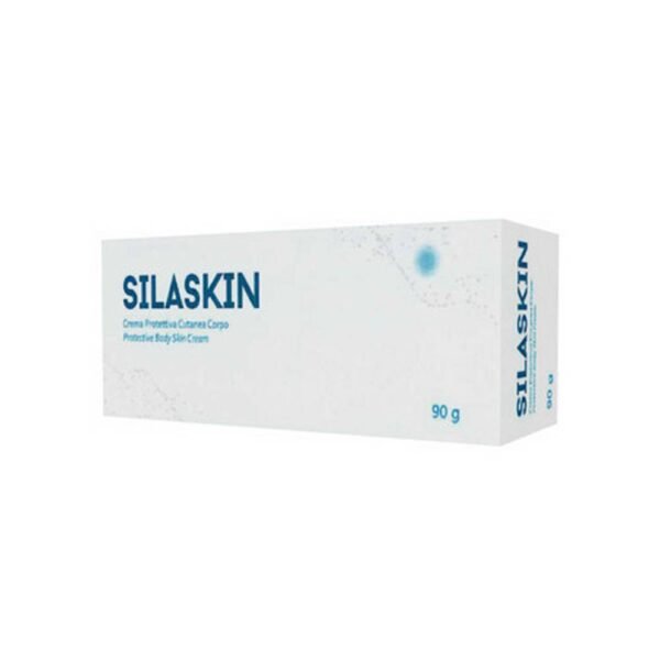 SVAS BIOSANA Silaskin 90 g protège la peau des irritations, coupures et éruptions cutanées résultant d'une exposition prolongée à l'humidité, aux frottements et aux substances agressives, ainsi que des traitements spécialisés qui peuvent compromettre l'intégrité de la peau.