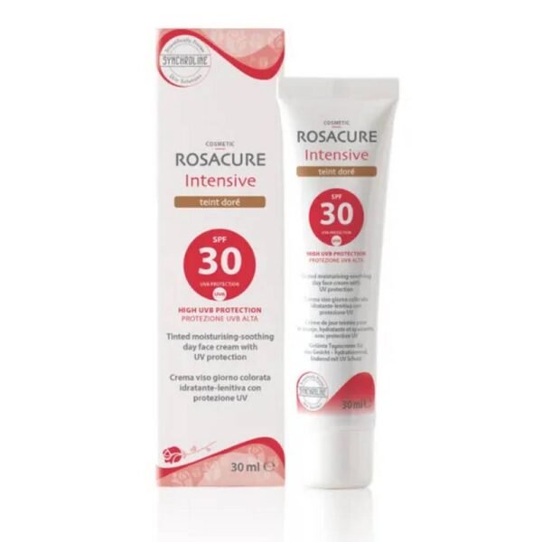 Защита от солнечных лучей и предотвращение повреждений кожи - Synchroline Rosacure Intensive Emulsion SPF 30,