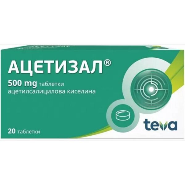 Pain relief for headaches - Teva Acetysal 500 mg,