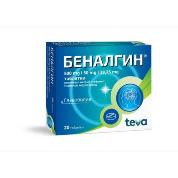 Alivio del dolor – Teva Benalgin 500mg,