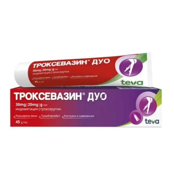 Улучшение кровообращения — Teva Troxevasin,