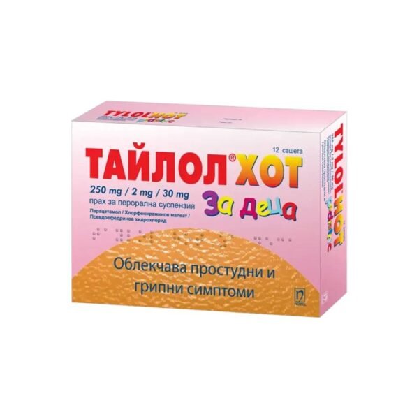 Fever and High Temperature-Nobel Pharma, Tylol Hot, 12, Cold and Flu Symptoms-Nobel Pharma, Tylol Hot, 12, Headache and Body Aches-Nobel Pharma, Tylol Hot, 12, Nasal Congestion-Nobel Pharma, Tylol Hot, 12