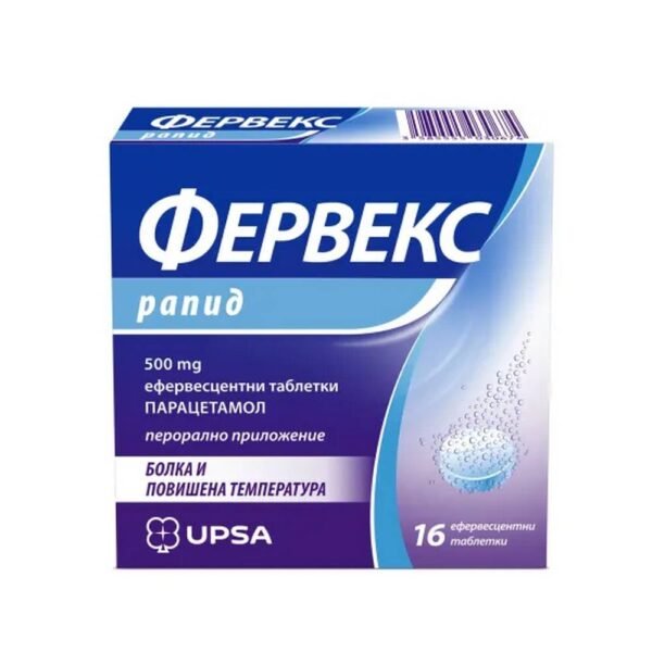Pain relief for flu and colds - UPSA Fervex,