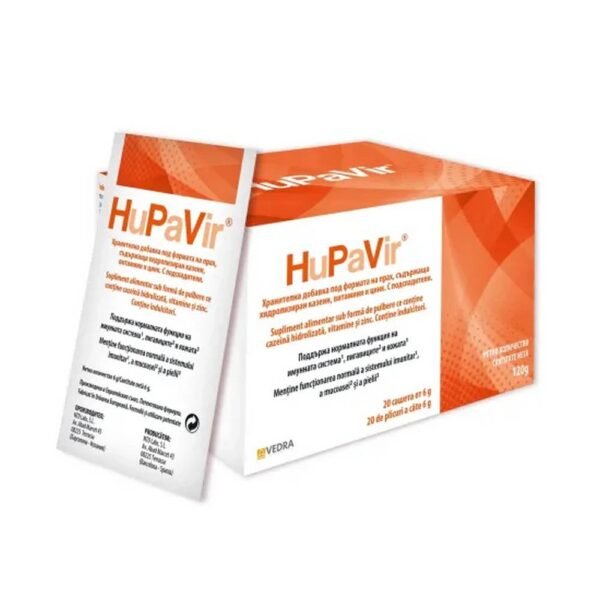 Supports the immune system and boosts the body's defenses — Vedra International HuPaVir,