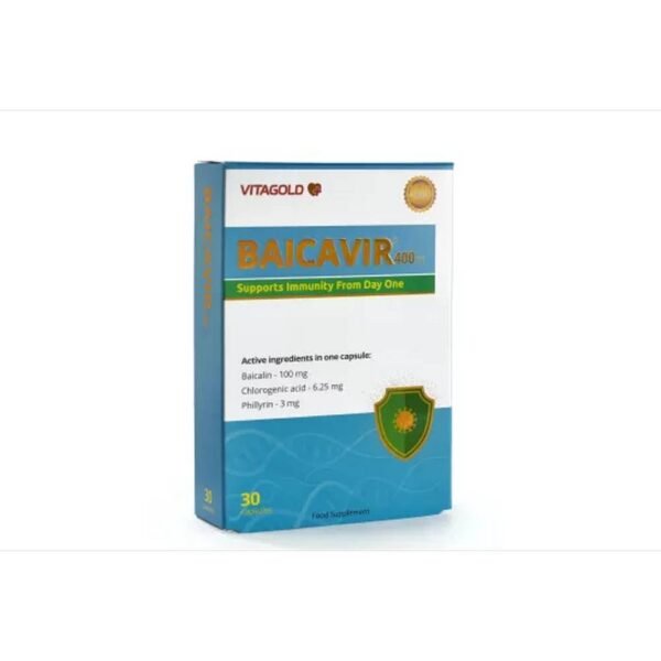 Обострение симптомов вирусных инфекций – Vitagold Baikavir 400 mg Capsules,