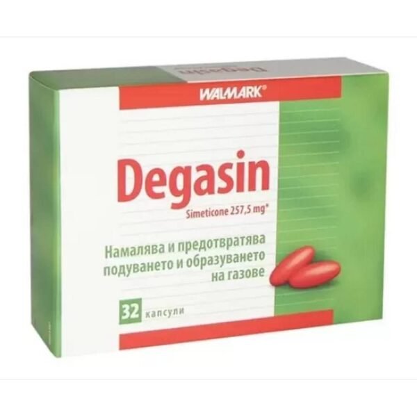 Provides relief from gas and bloating — Walmark Degasin,