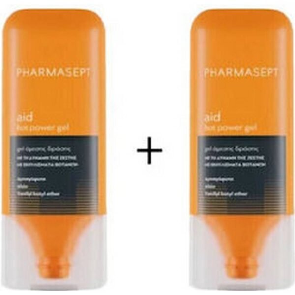 Warming Relief for Muscle Pain - Pharmasept Hot Power Gel Plus 2x100ml 2pcs, 200,